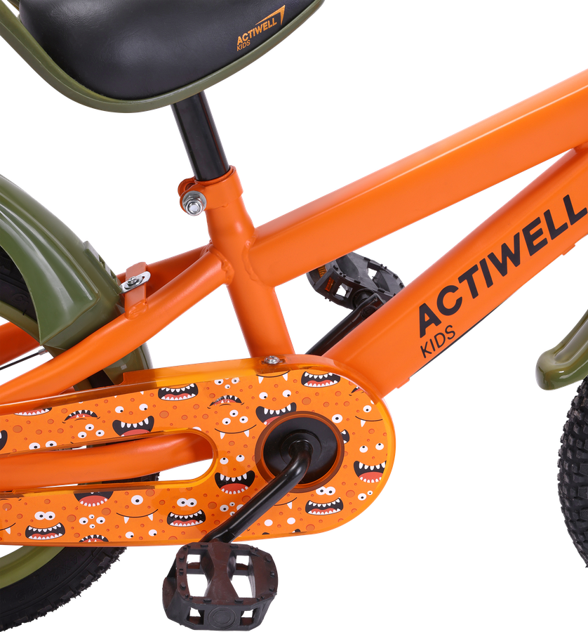 Велосипед детский ACTIWELL 14" стальная рама, в ассортименте, Арт. KID-ST14-B, превью