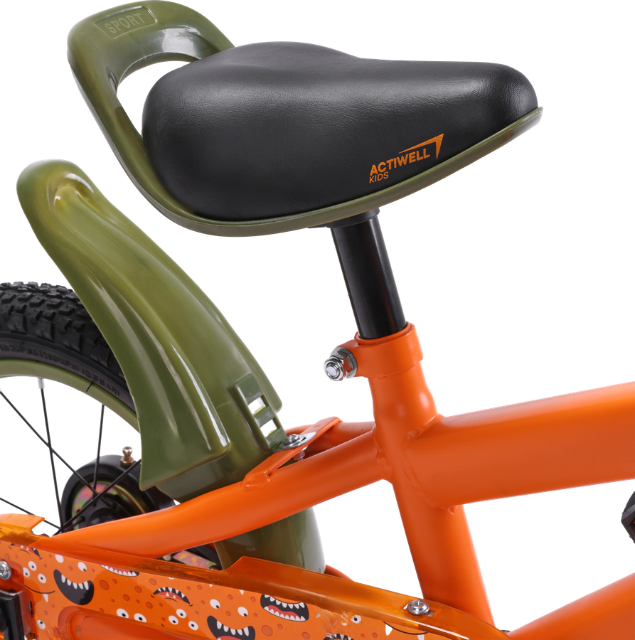 Велосипед детский ACTIWELL 14" стальная рама, в ассортименте, Арт. KID-ST14-B, превью
