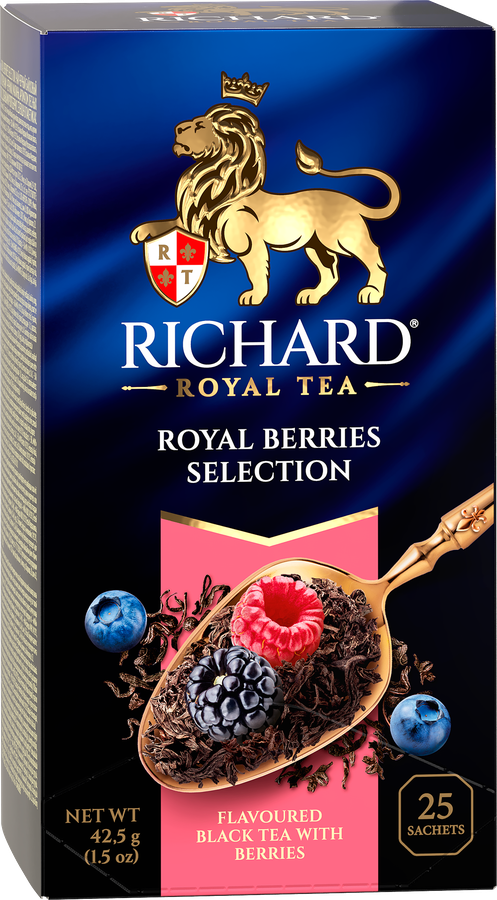 Чай черный RICHARD Royal Berries Selection арома, 25пак, предпросмотр