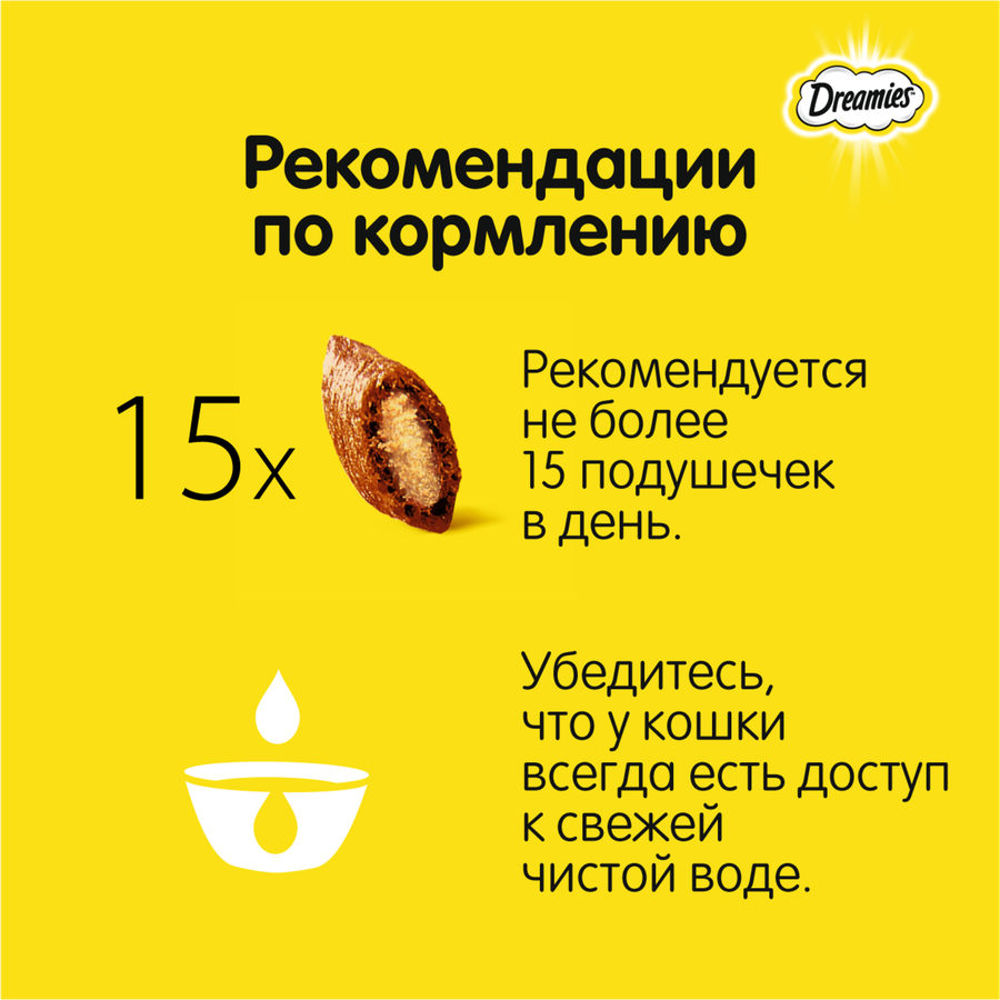Лакомство для взрослых кошек DREAMIES с лососем, 140г, предпросмотр