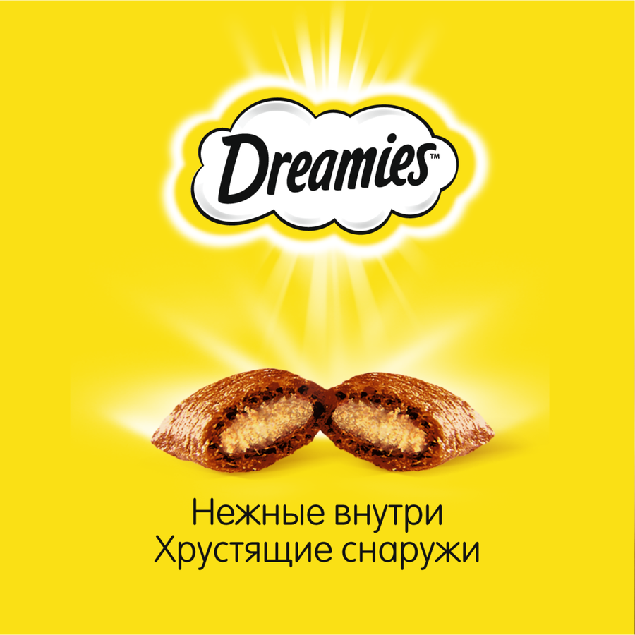 Лакомство для взрослых кошек DREAMIES с лососем, 140г, превью