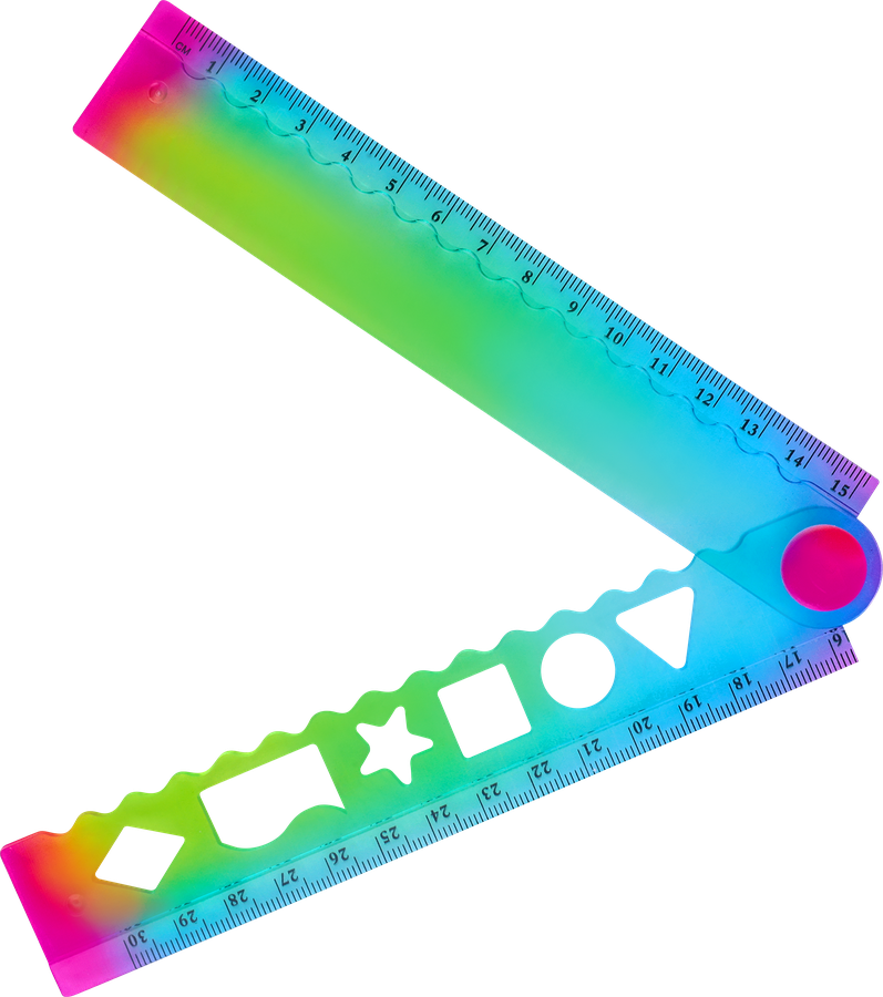 Линейка ЛЕНТА KIDS Bright girl, 15см, Арт. MF521345, превью