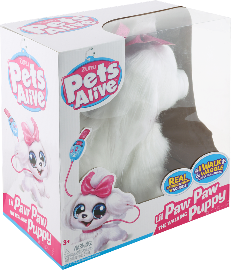 Игрушка PETS ALIVE Щенок со звуковыми эффектами, 31 см, Арт. 9531-S001, превью