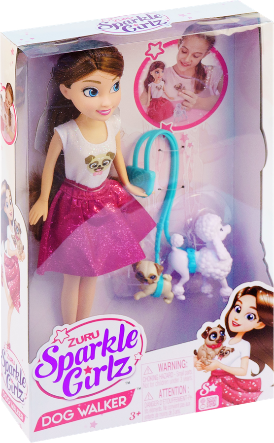 Набор игровой SPARKLE GIRLZ Кукла с питомцами, 4 предмета, Арт. 10065-2023-S001, превью