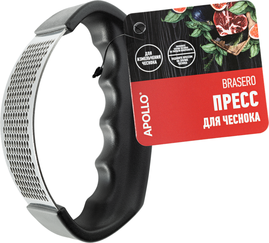 Пресс для чеснока APOLLO Brasero, нержавеющая сталь, пластик, Арт. BRS-015, предпросмотр