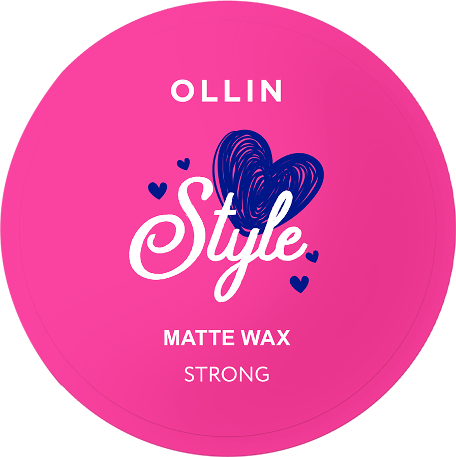 Воск для укладки волос OLLIN Beauty style матовый, сильная фиксация, 50г, предпросмотр
