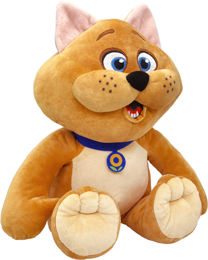 Игрушка мягкая BIGGA Кот Подсолнух 45см, превью