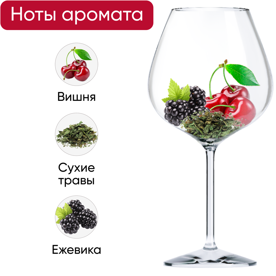 Вино IL PIATTO Негроамарро Апулия сортовое красное полусухое, 0.75л, превью