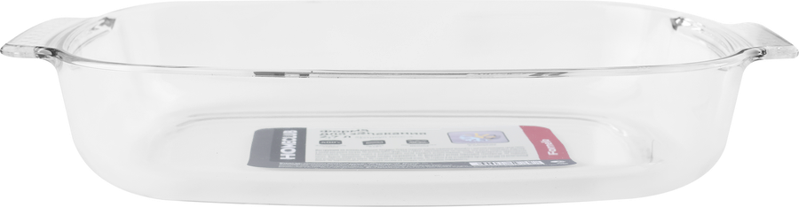 Форма для запекания HOMECLUB Fornello 35x23х6см, прямоугольная, жаропрочное стекло, Арт. RGC-4 2,7л, предпросмотр