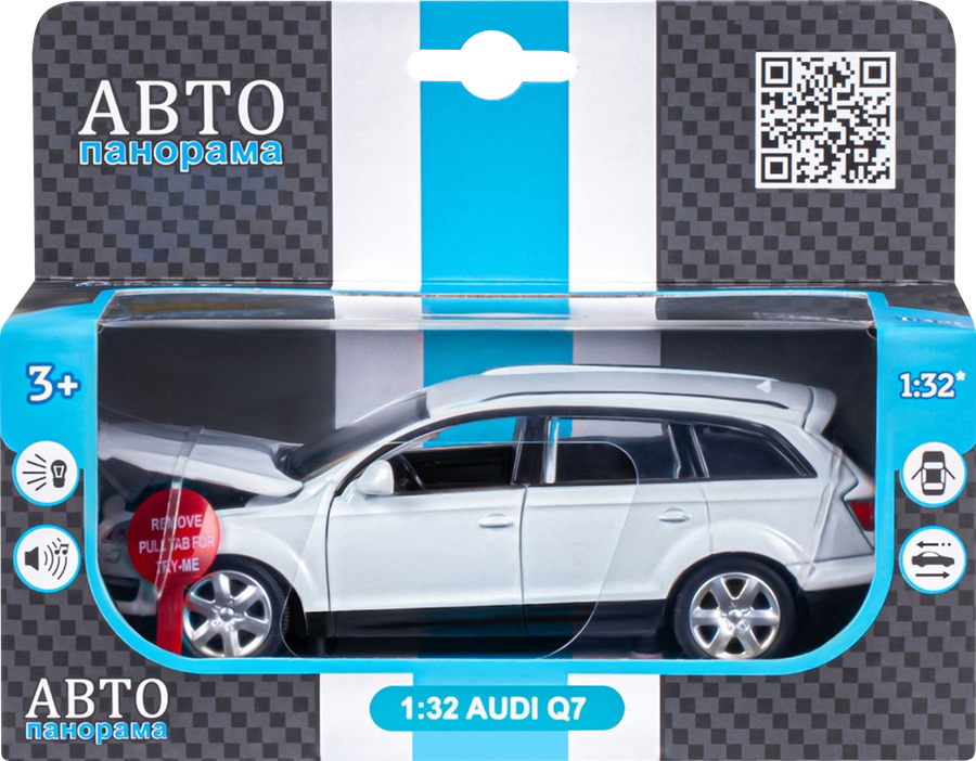 Машинка АВТОПАНОРАМА Внедорожник 1:32-34, в ассортименте, Арт. JB1200186, JB1251312-13, превью