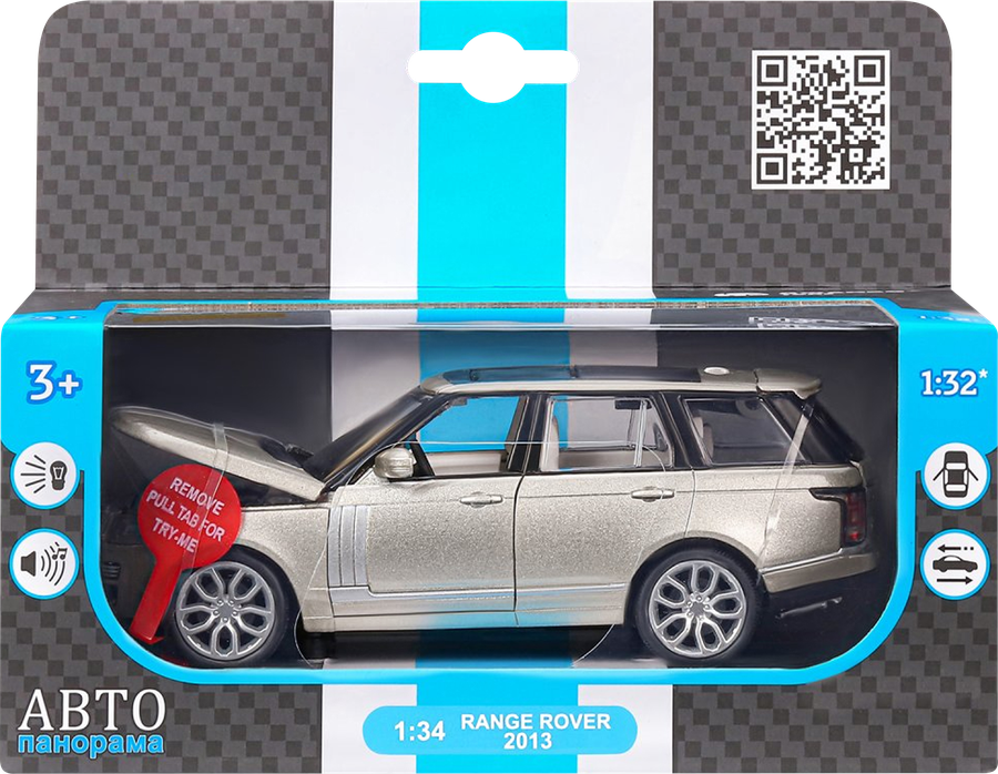 Машинка АВТОПАНОРАМА Внедорожник 1:32-34, в ассортименте, Арт. JB1200186, JB1251312-13, превью