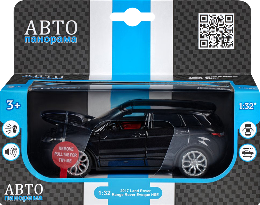 Машинка АВТОПАНОРАМА Внедорожник 1:32-34, в ассортименте, Арт. JB1200186, JB1251312-13, превью