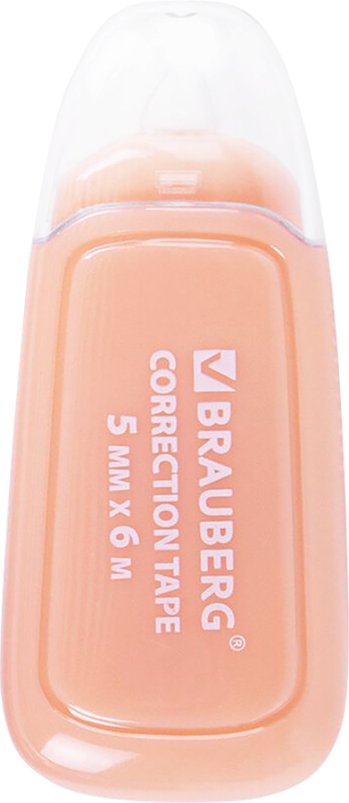 Лента корректирующая BRAUBERG Compact plus pastel, 5мм, Арт. 270551, 6м, предпросмотр