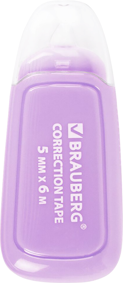 Лента корректирующая BRAUBERG Compact plus pastel, 5мм, Арт. 270551, 6м, превью