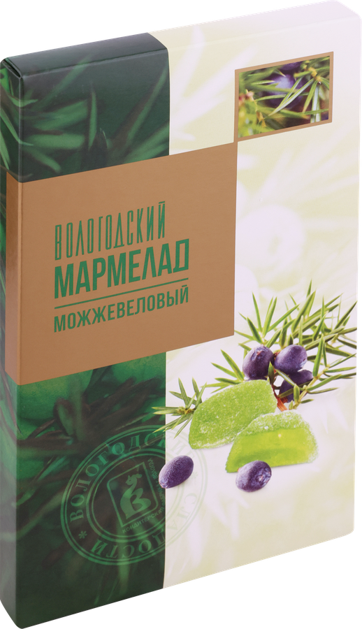 Мармелад КФ ВОЛОГДА Можжевеловый, 280г, превью