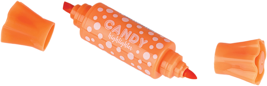 Текстовыделитель MESHU Candy мини, двусторонний, в ассортименте, Арт. MS_HL50554, превью