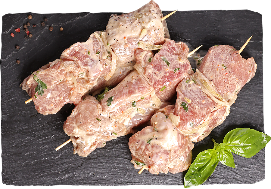 Шашлык из свиного окорока ЛЕНТА FRESH Деликатесный в майонезе, предпросмотр
