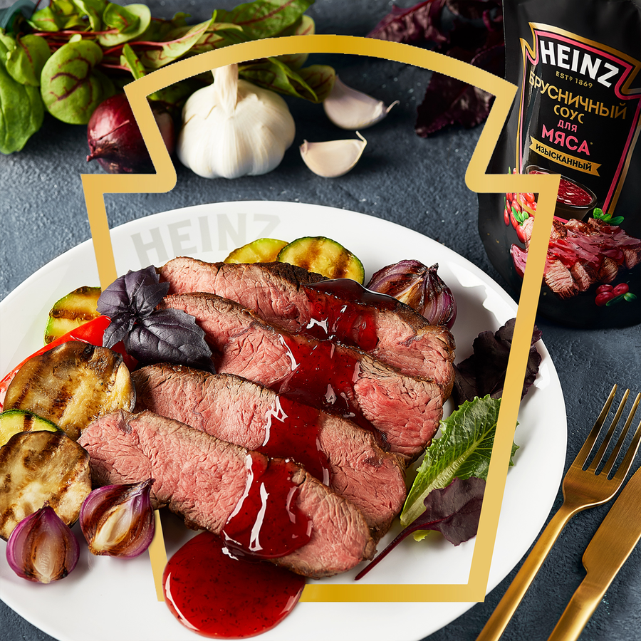 Соус деликатесный HEINZ Брусничный, 200г, предпросмотр