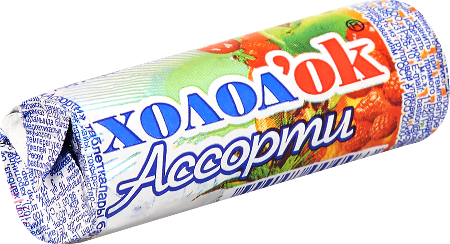 Конфеты ХОЛОДОК Ассорти, таблетированные в стике, 15г, предпросмотр