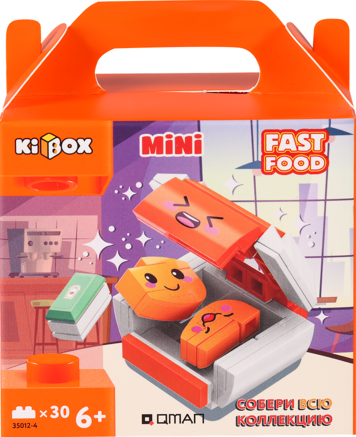 Конструктор KIBOX Фастфуд, в ассортименте, Арт. 35012, предпросмотр