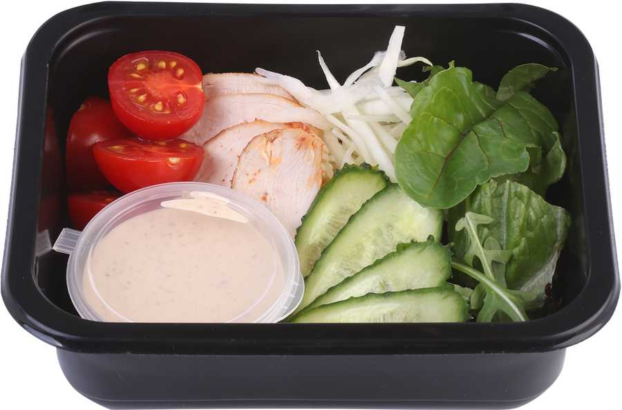 Салат ЛЕНТА FRESH Фреш с куриной грудкой, 150г, предпросмотр
