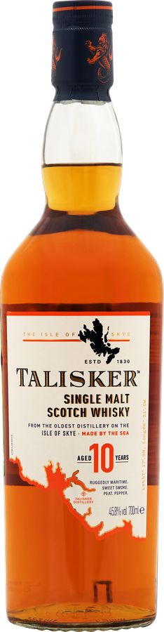 Виски TALISKER Шотландский солодовый 10 лет 45,8%, п/у, 0,7л, предпросмотр