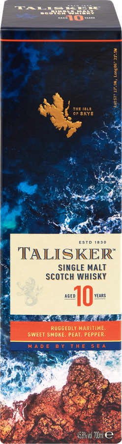 Виски TALISKER Шотландский солодовый 10 лет 45,8%, п/у, 0,7л, предпросмотр