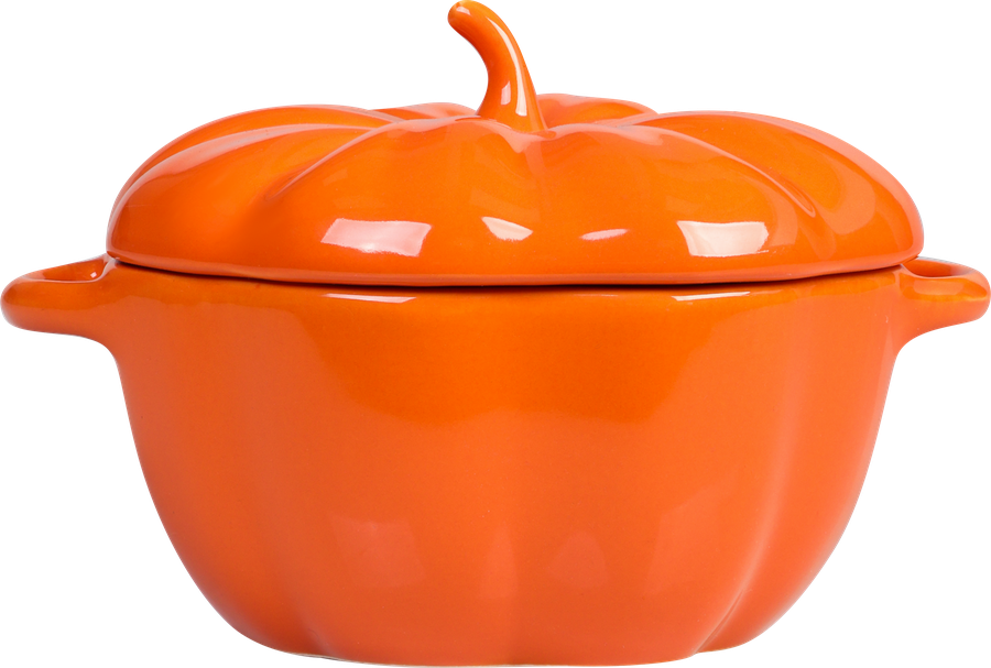 Форма для запекания HOMECLUB Pumpkin 15,7x12x10см, керамика, черный, Арт. OS-PS1, превью