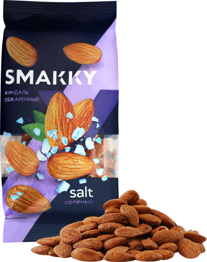 Миндаль SMAKKY с солью, 150г, предпросмотр