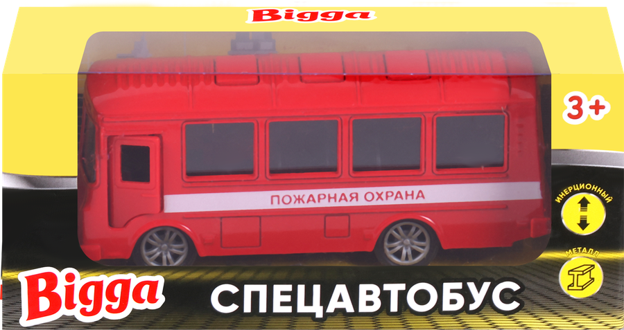 Игрушка инерционная BIGGA Спецавтобус 11см, Арт. B1281349, превью
