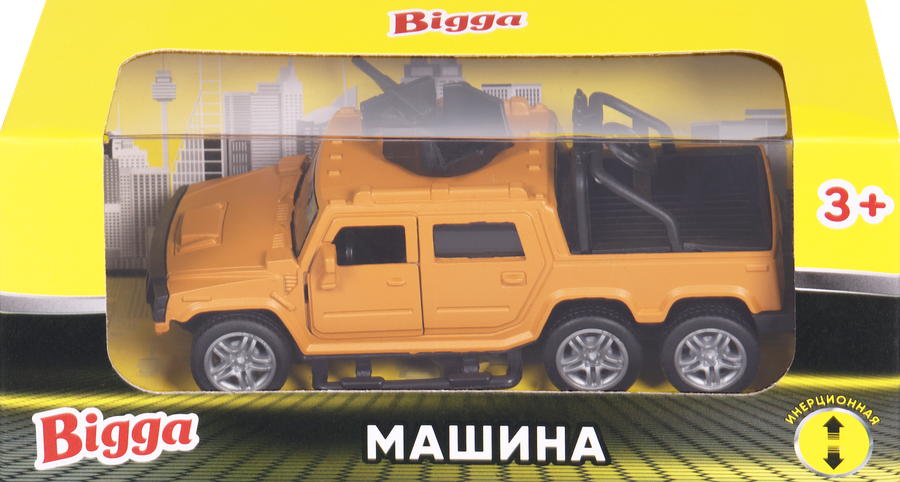 Игрушка инерционная BIGGA Машинка 12см, Арт. B1522156, предпросмотр