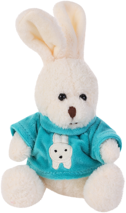 Игрушка мягкая BIGGA Зайчик, 15см, Арт. 044562-6, предпросмотр