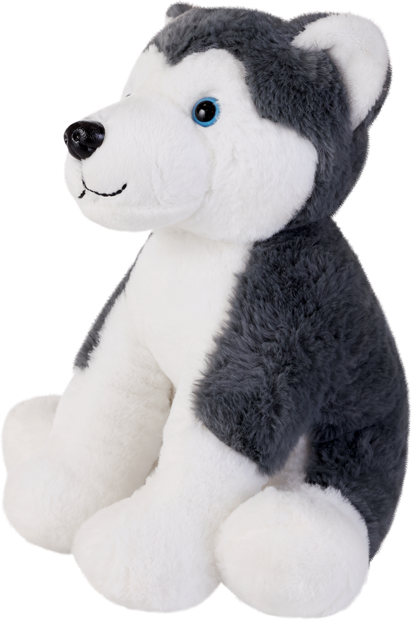 Игрушка мягкая BIGGA Хаски, 30см, Арт. X1900530, превью