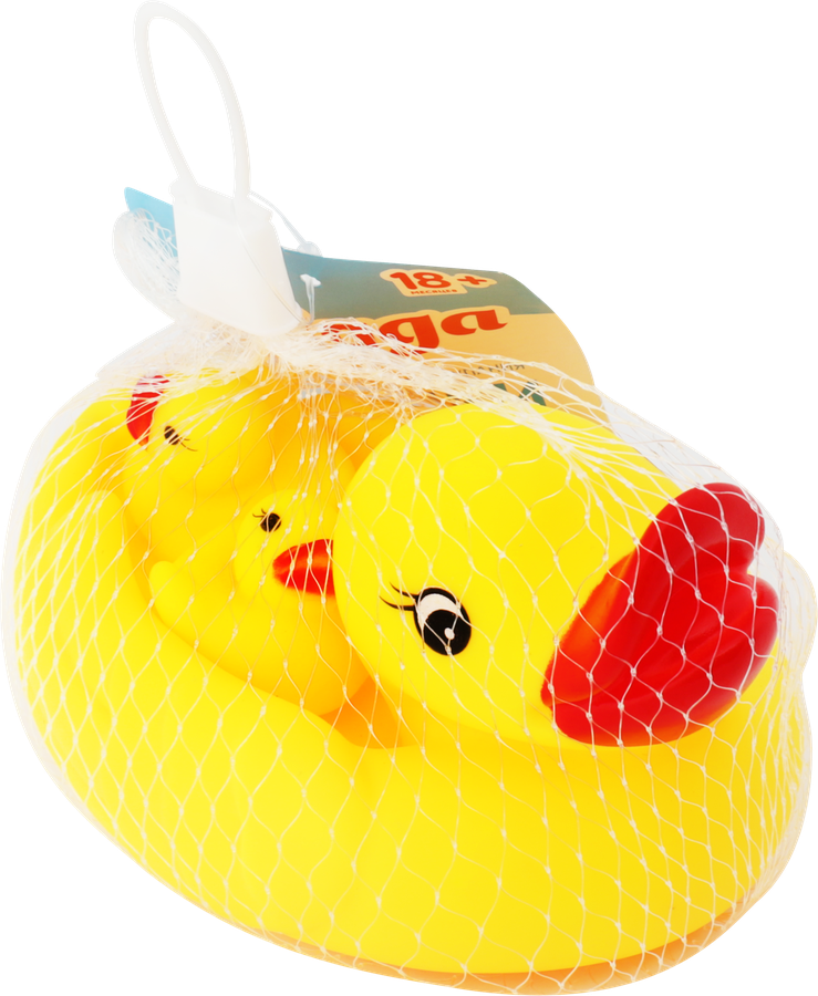 Игровой набор для купания BIGGA Уточки 4 предмета, Арт. HW123B, предпросмотр