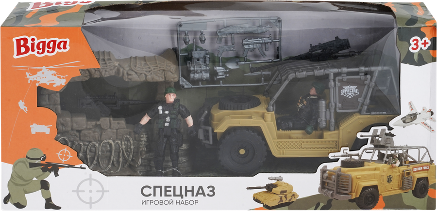 Набор игровой BIGGA Спецназ, Арт. CB877584, предпросмотр