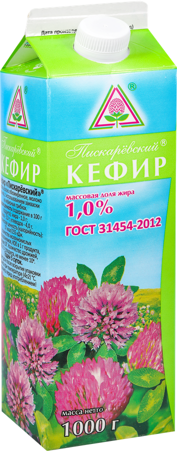 Кефир МЗ ПИСКАРЕВСКИЙ 1%, без змж, 1000г, предпросмотр