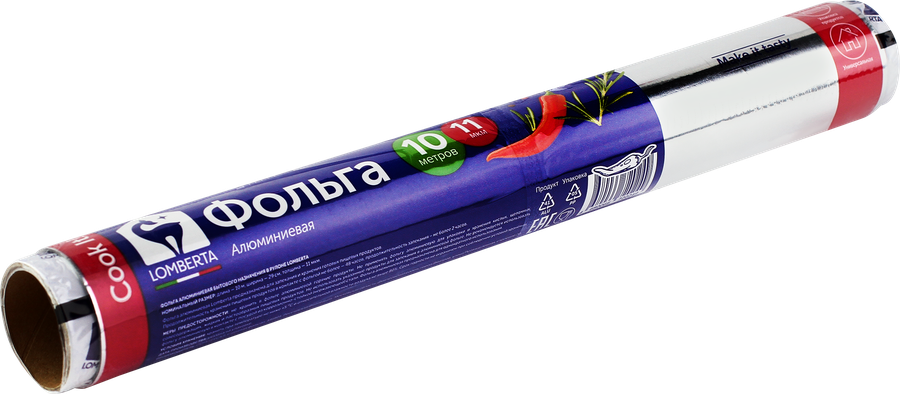 Фольга алюминиевая LOMBERTA, Арт. 720840, 10м, превью