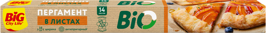 Пергамент BIG CITY LIFE Bio, широкий, 14 листов, Арт. 14410322, предпросмотр