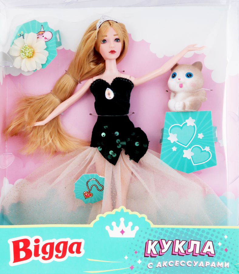 Набор игровой BIGGA Кукла с аксессуарами, Арт. 2205O0760, превью