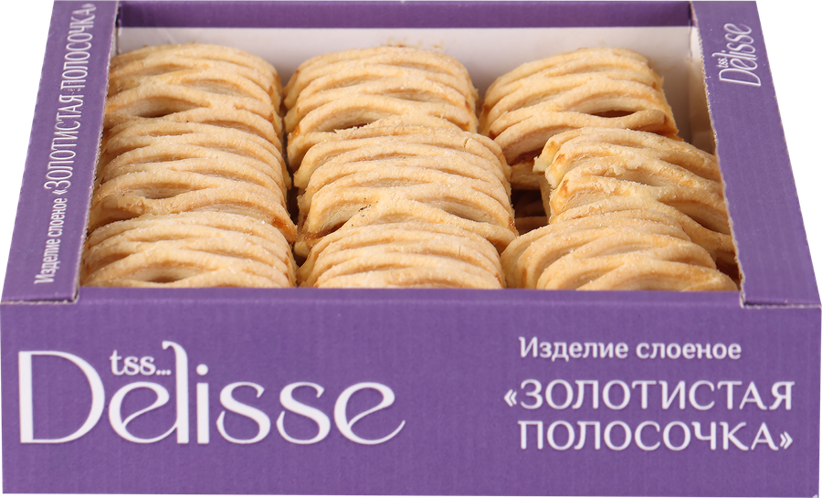 Изделие слоеное DELISSE Золотистая полосочка, 500г, превью