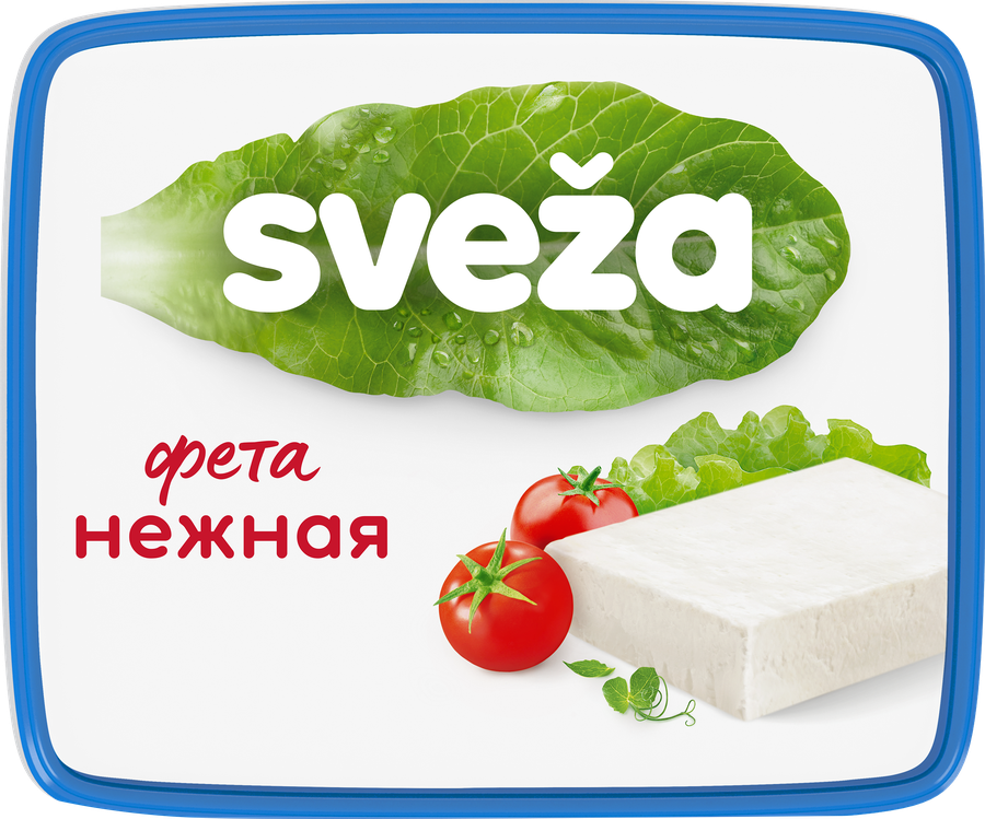Сыр рассольный SVEZA Фета Нежная 45%, без змж, 250г, превью