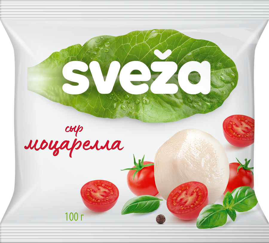 Сыр SVEZA Моцарелла 45%, без змж, 250г, предпросмотр