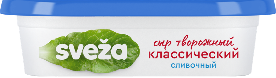 Сыр творожный SVEZA Сливочный 60%, без змж, 150г, превью