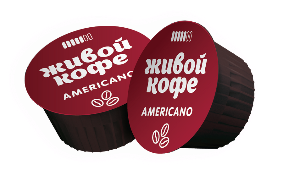 Кофе в капсулах ЖИВОЙ КОФЕ Dolce Gusto Americano, 12кап, предпросмотр