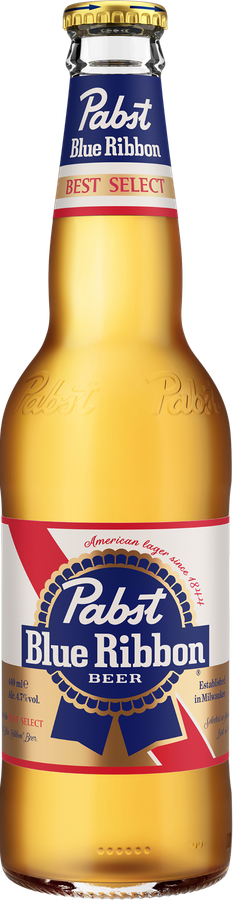 Пиво светлое PABST BLUE RIBBON BEST SELECT фильтрованное пастеризованное 4,7%, 0.44л, предпросмотр