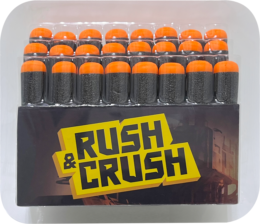 Набор игровой RUSH&CRUSH Бластер с мягкими снарядами, со звуковым эффектом, 29 предметов, Арт. DK00945856, превью