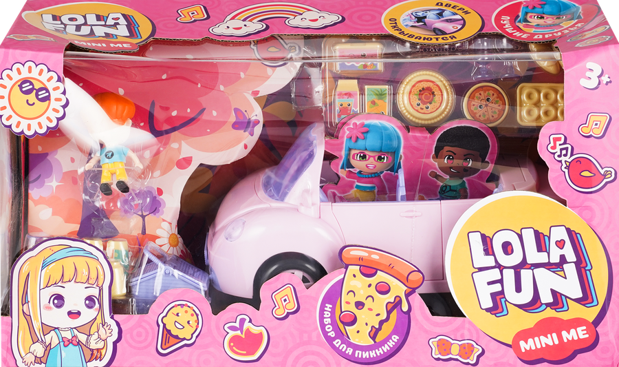 Набор игровой LOLA FUN Кукла с аксессуарами, 24 предмета, Арт. OTG0930470, превью
