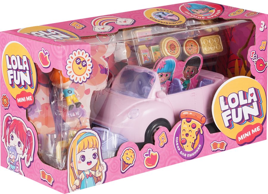 Набор игровой LOLA FUN Кукла с аксессуарами, 24 предмета, Арт. OTG0930470, превью