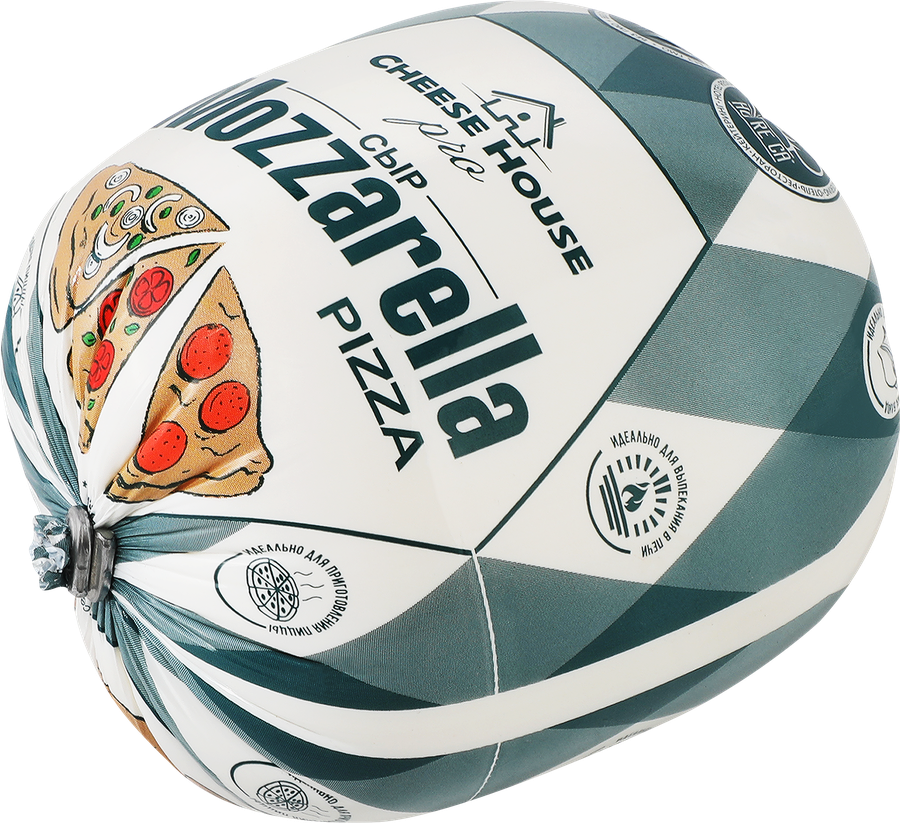 Сыр CHEESE HOUSE PRO Mozzarella Pizza 40%, без змж, 500г, предпросмотр
