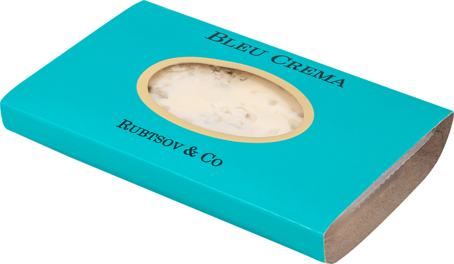Сыр мягкий RUBTSOV & CO Блю Крема с голубой плесенью 70%, без змж, 90г, предпросмотр